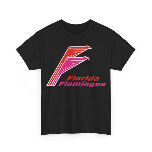 Florida Flamingos Team Tennis Retro Nostalgic T-shirt