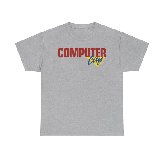 Computer City Retro Electronics Store 90s Nostalgia T-Shirt