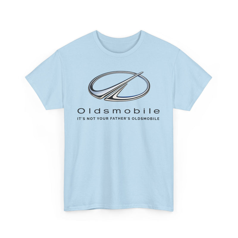 Load image into Gallery viewer, Oldsmobile It&#39;s Not Your Father&#39;s Oldsmobile Chrome Logo T-shirt
