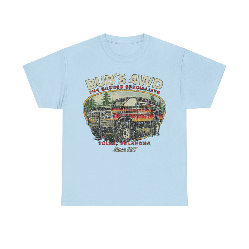 Load image into Gallery viewer, Bubs 4WD Est 1987 Retail Store Tulsa Oklahoma T-shirt
