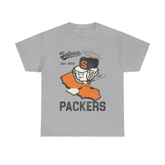 Salinas Packers Nostalgic Retro Baseball Team T-shirt