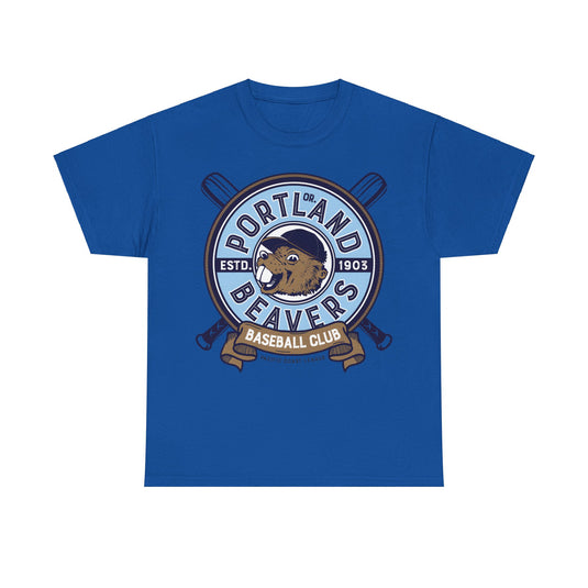 Portland Beavers Oregon Est 1903 Baseball Team T-shirt