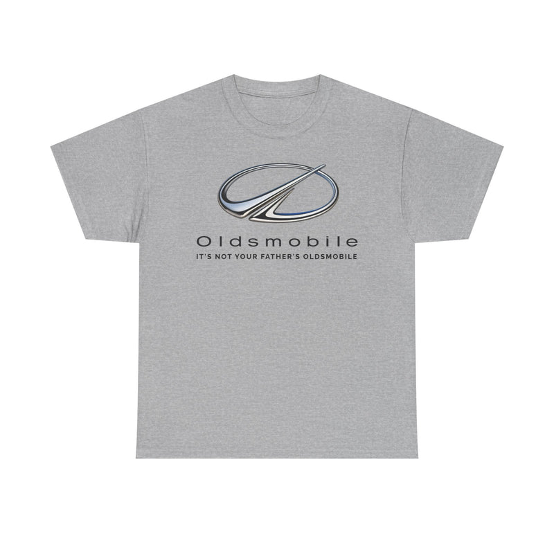Load image into Gallery viewer, Oldsmobile It&#39;s Not Your Father&#39;s Oldsmobile Chrome Logo T-shirt
