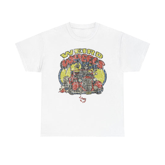 Weird Wheels Slab Cab 1980 Taxi Trading Card T-shirt