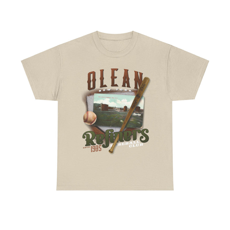 Load image into Gallery viewer, Olean Refiners Est 1905 New York Baseball T-shirt
