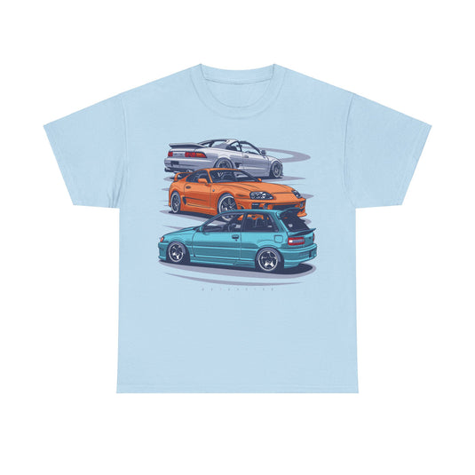 Toyota Starlet Supra MR2 Car T-shirt