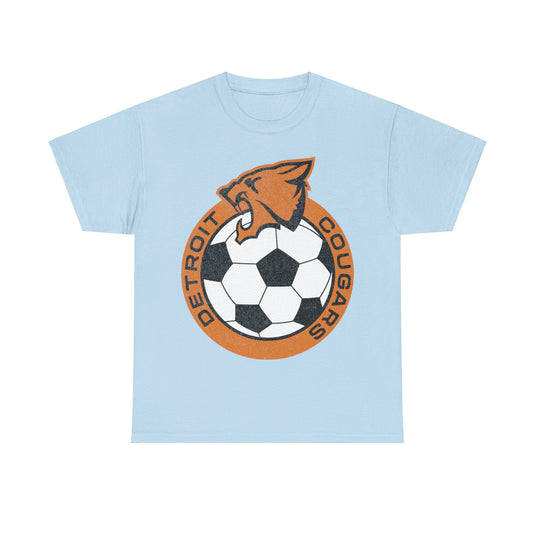 Detroit Cougars NASL Soccer Retro Nostalgic T-shirt