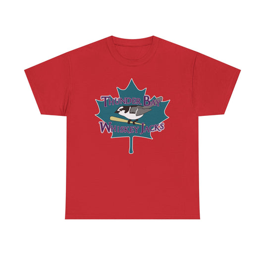Thunder Bay Whiskey Jacks Canada Baseball 1993-1998 T-shirt