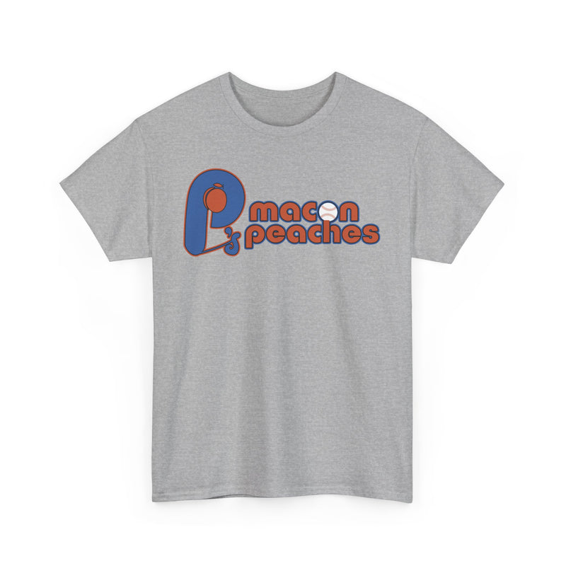 Load image into Gallery viewer, Macon Peaches Georgia South Atlantic League Baseball 1980-1982 T-shirt
