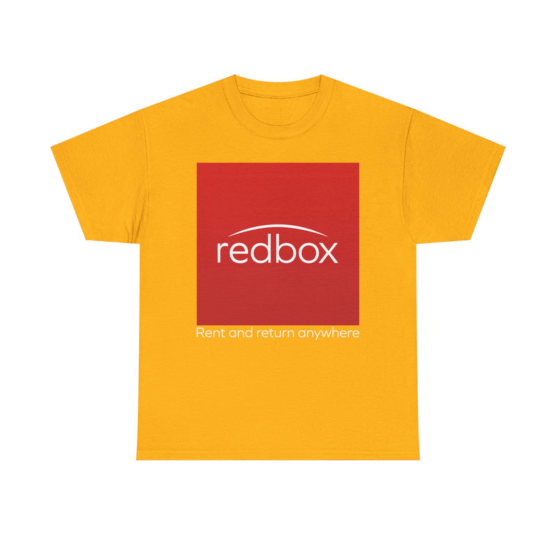 Load image into Gallery viewer, Redbox DVD Movie Rental Kiosk Red Square Logo Nostalgic T-shirt
