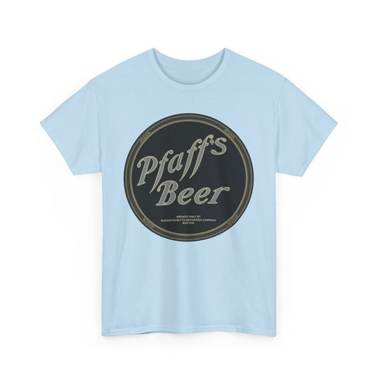 Pfaff's Beer Boston Massachusetts Brewery Company Logo T-Shirt