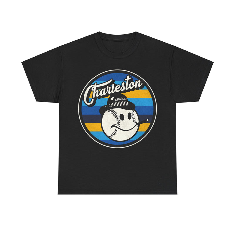 Load image into Gallery viewer, Charleston Charlies Logo Nostalgic Retro Baseball Team T-shirt
