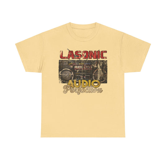 Lasonic Audio Perfection Electronics Corporation Boom Box T-shirt