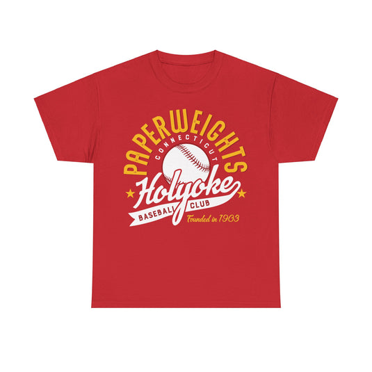 Holyoke Paperweights Est 1903 Connecticut Baseball T-shirt