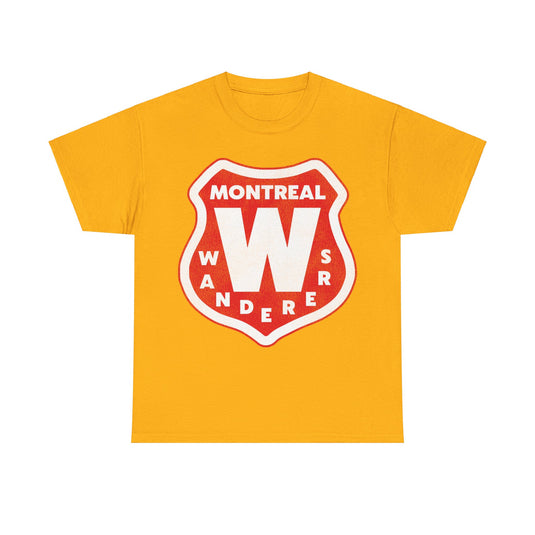 Montreal Wanderers Logo Hockey Team T-shirt