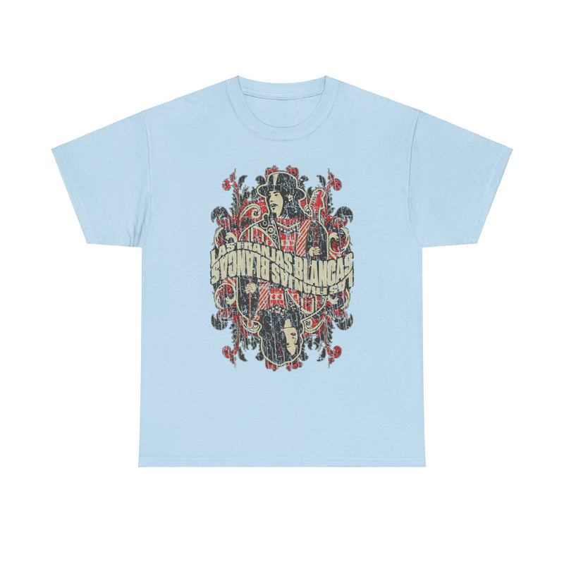 Load image into Gallery viewer, Las Franjas Blancas White Stripes Rock Band T-shirt
