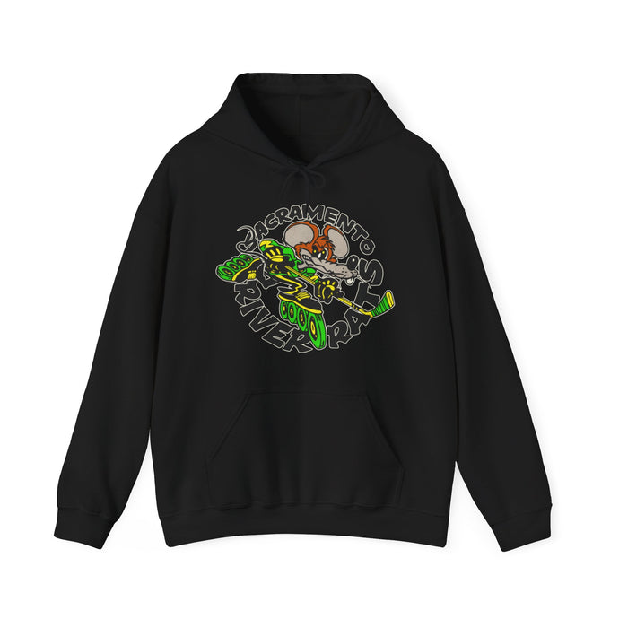 Sacramento River Rats Roller Hockey Nostalgic Pullover Hoody