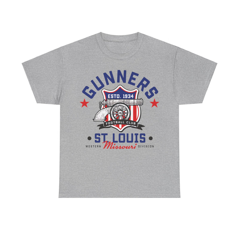 Load image into Gallery viewer, St Louis Gunners Est 1934 Missouri Football Team T-shirt
