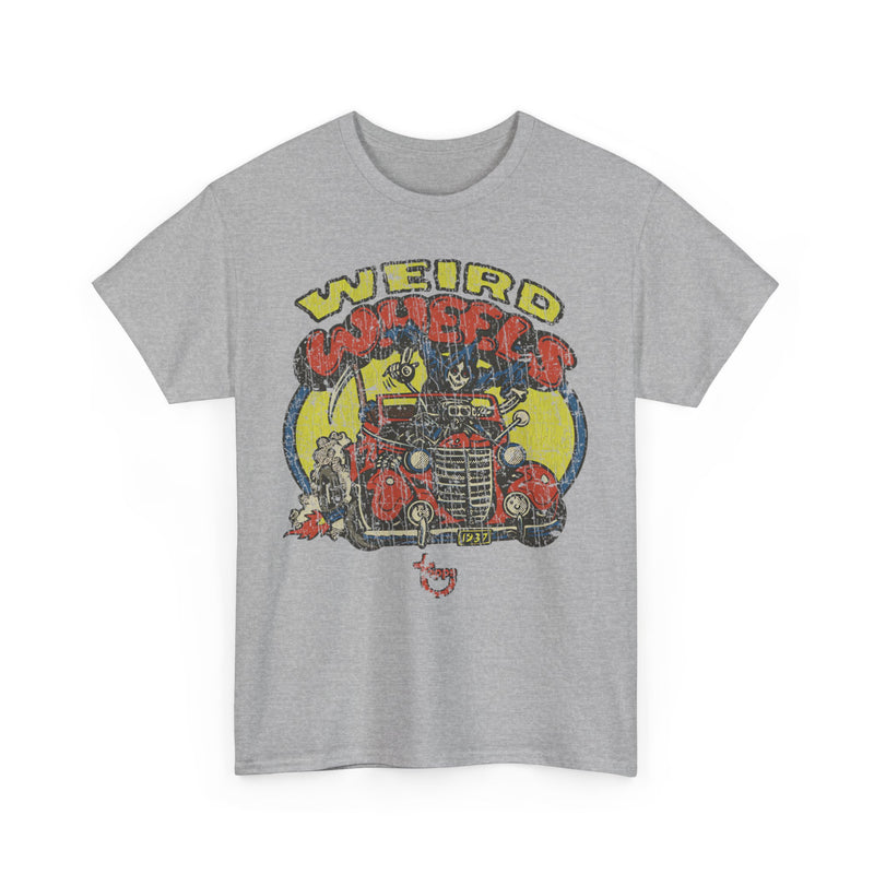 Load image into Gallery viewer, Weird Wheels Slab Cab 1980 Taxi Trading Card T-shirt
