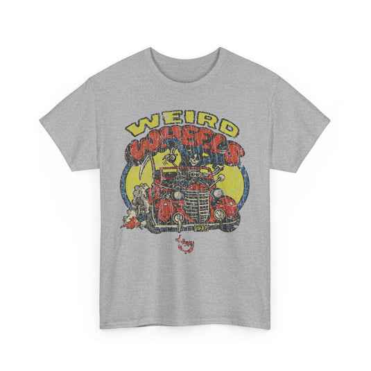 Weird Wheels Slab Cab 1980 Taxi Trading Card T-shirt