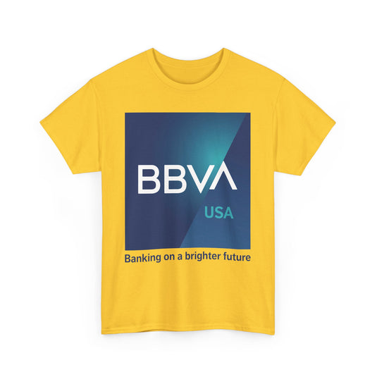 BBVA USA Banking T-Shirt - Brighter Future Logo - Financial Institution - Alabama Texas