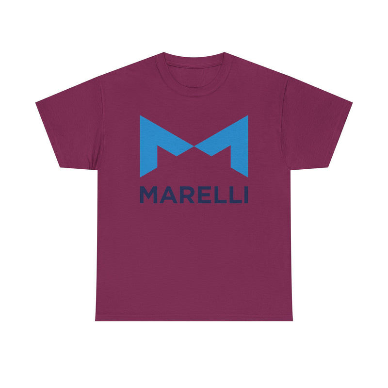 Load image into Gallery viewer, Marelli Holdings T-Shirt - Automotive Parts Manufacturing Industry Logo

