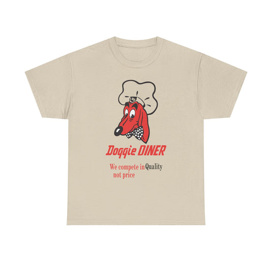 Doggie Diner Vintage San Francisco Classic Restaurant Logo T-Shirt
