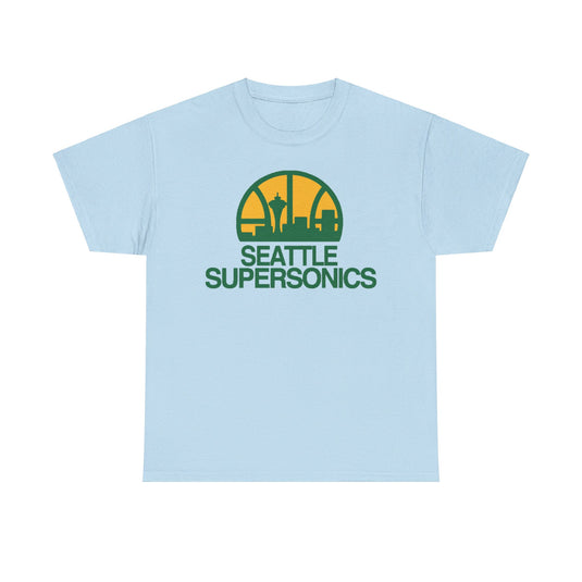 Seattle Supersonics Nostalgic Retro Basketball T-shirt