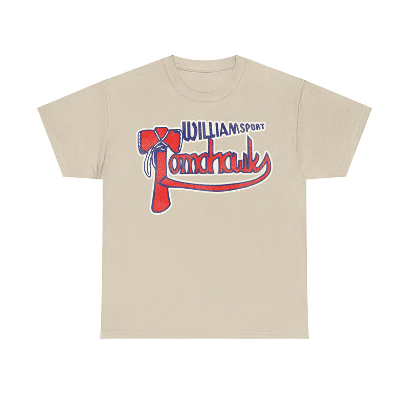 Load image into Gallery viewer, Williamsport Tomahawks Nostalgic Retro Baseball Team T-shirt
