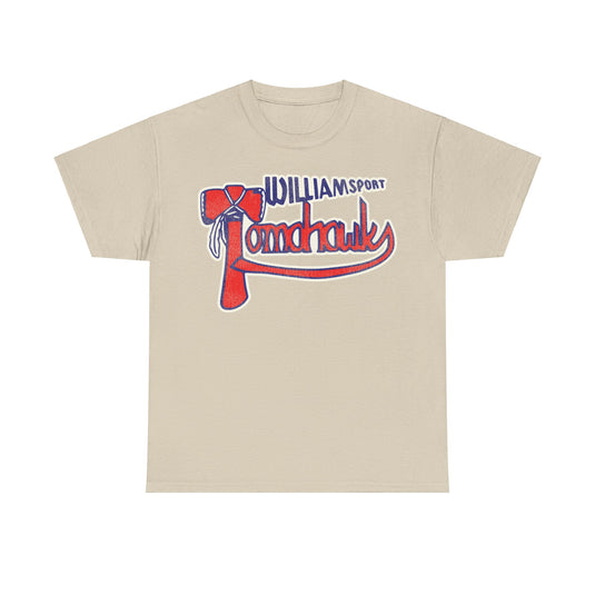 Williamsport Tomahawks Nostalgic Retro Baseball Team T-shirt