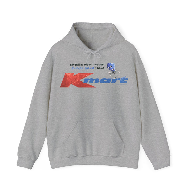 Load image into Gallery viewer, Kmart Retail Store Bluelight Special Tribute Nostalgic Logo Pullover Hoody
