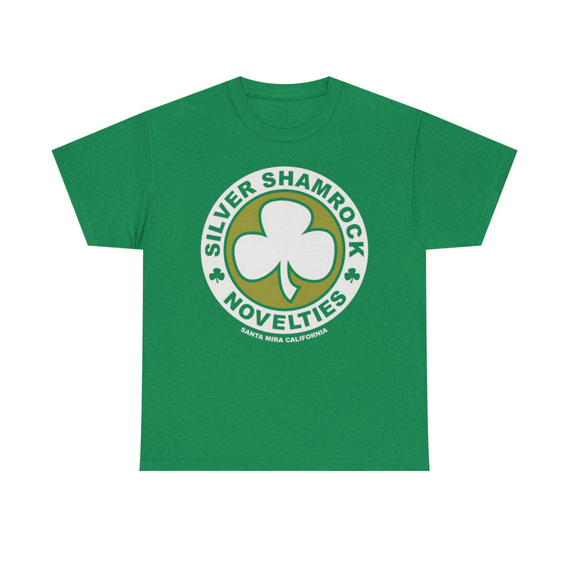 Load image into Gallery viewer, Silver Shamrock Novelties California 1982 Horror Movie Halloween III T-shirt
