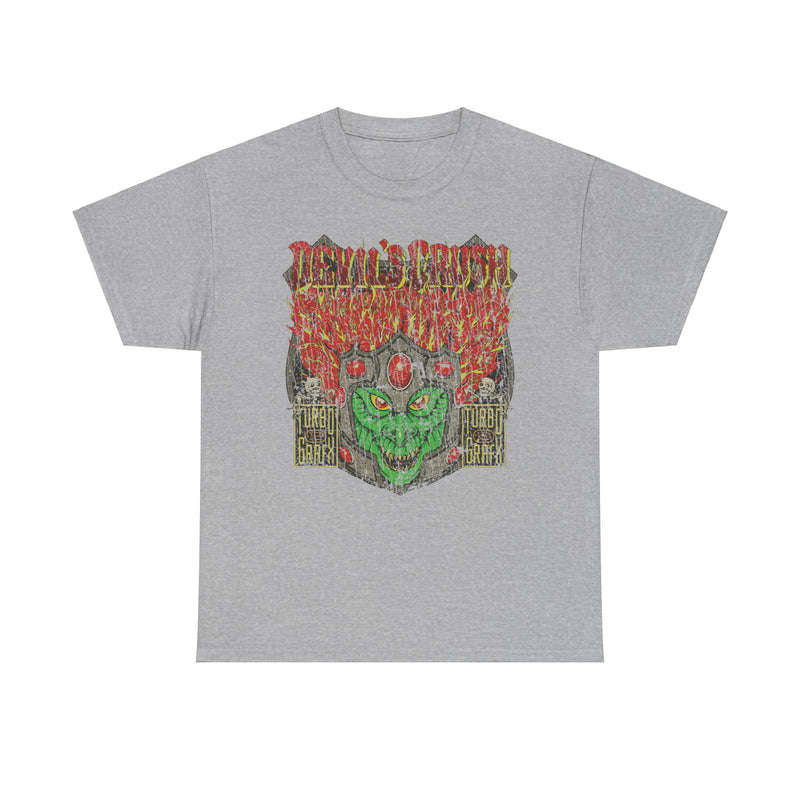 Load image into Gallery viewer, Devils Crush 1990 Turbografx Video Game Pinball T-shirt
