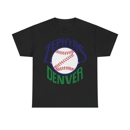 Denver Zephyrs Nostalgic Retro Baseball Team T-shirt