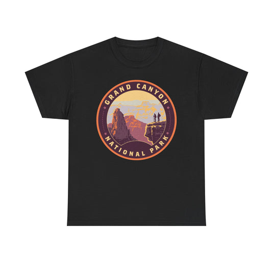 Grand Canyon National Park Arizona Round Logo T-shirt