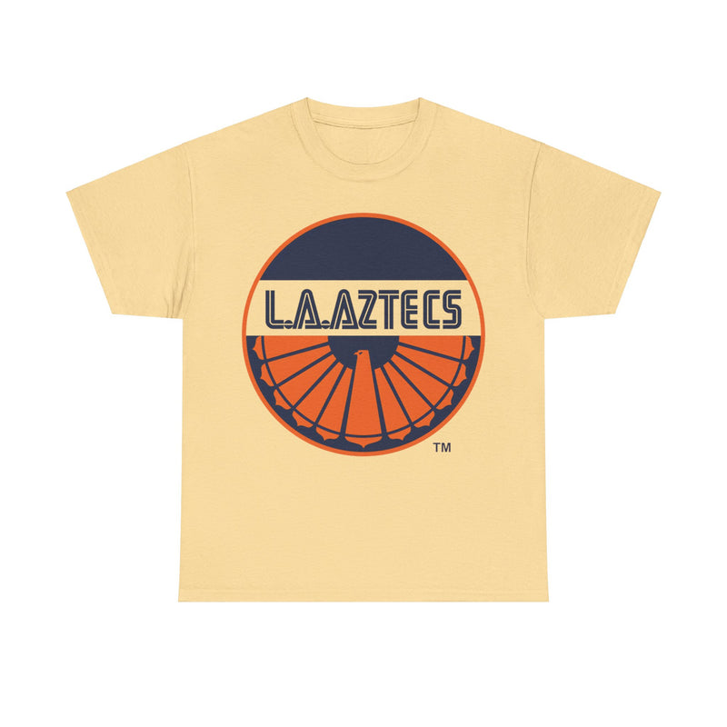 Load image into Gallery viewer, Los Angeles Aztecs Orange Logo California Soccer Team T-shirt
