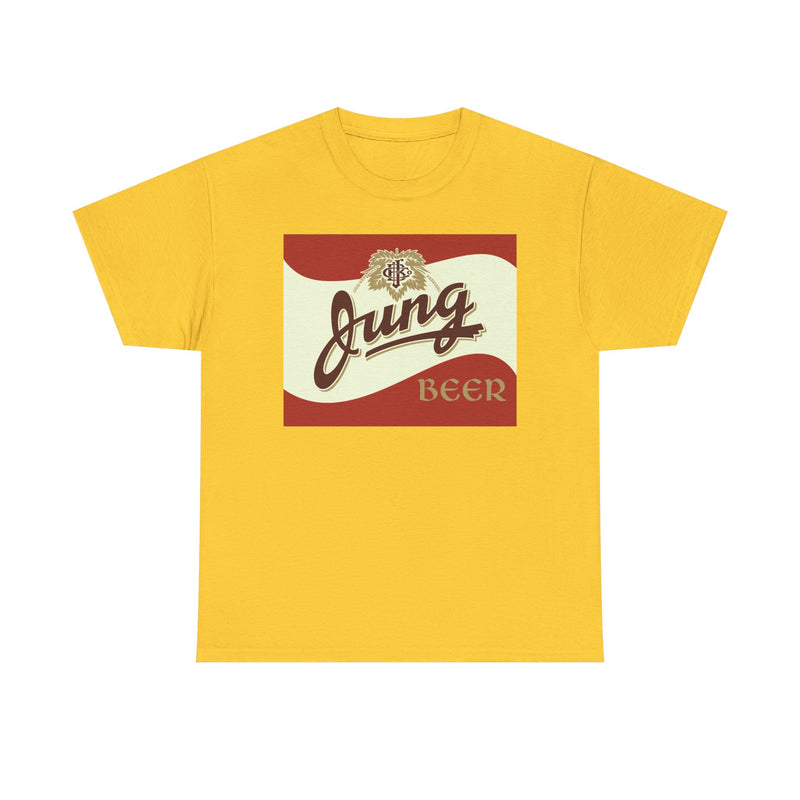 Load image into Gallery viewer, Jung Beer Logo Brewery Brand T-Shirt
