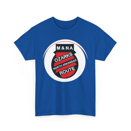 Missouri Arkansas Ozarks North Arkansas Route Railroad Logo T-Shirt