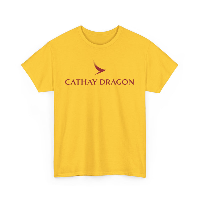 Load image into Gallery viewer, Cathay Dragon Hong Kong Airline Premium Asian Carrier Logo T-shirt
