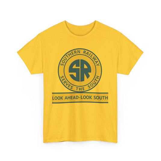 Southern Railway Serves The South Vintage Railroad Logo T-Shirt