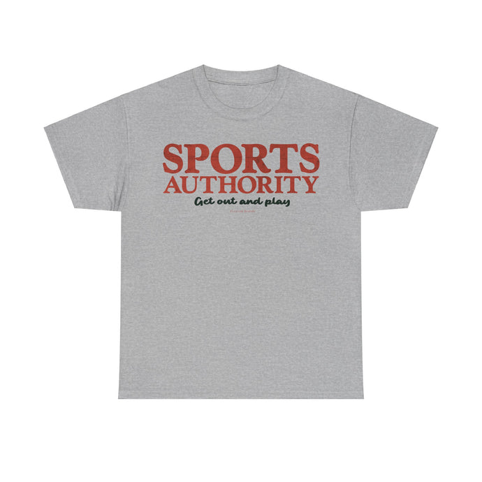 Sports Authority Retail Store Get Out and Play Retro Throwback Logo T-shirt