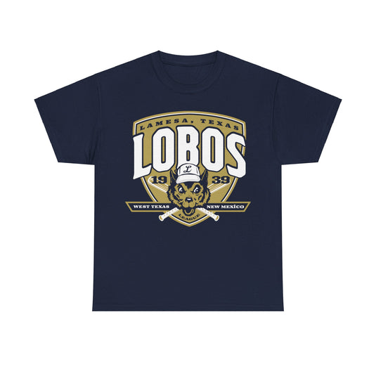 Lamesa Lobos Est 1939 Texas Baseball T-shirt