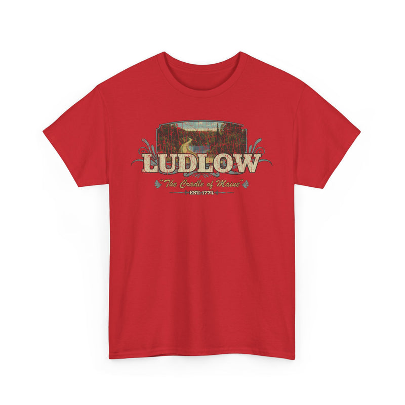 Load image into Gallery viewer, Ludlow The Cradle of Maine 1774 Macroverse T-shirt
