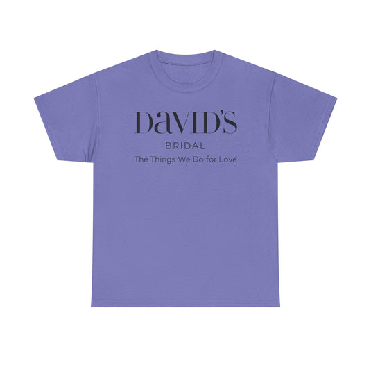 David's Bridal T-Shirt - Bankrupt Wedding Store Logo Tee - Bridal Chain
