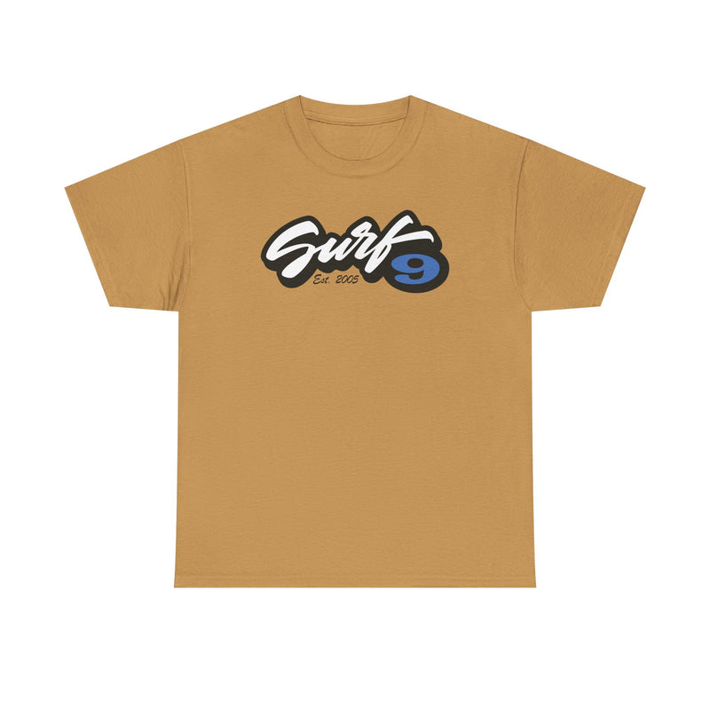 Load image into Gallery viewer, Surf 9 T-Shirt Defunct Surf Company Bankrupt Logo Tee
