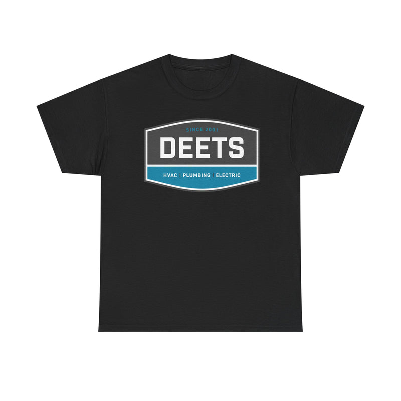 Load image into Gallery viewer, Deets Mechanical T-Shirt - HVAC Plumbing Electric Industry Logo Tee
