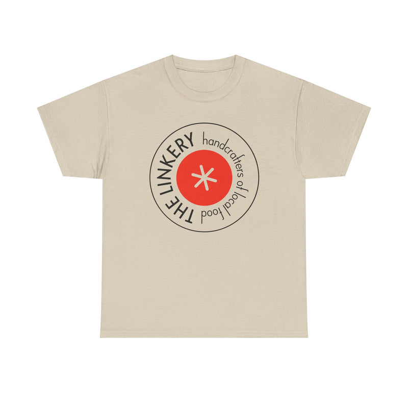 Load image into Gallery viewer, The Linkery T-Shirt - Restaurant Industry Defunct Logo Tee

