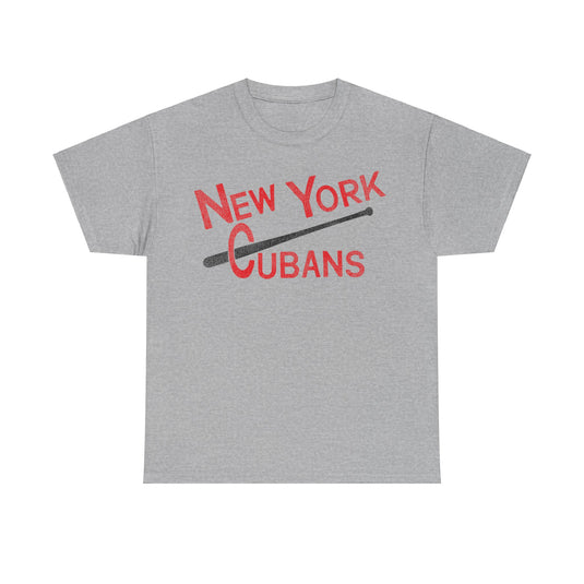 New York Cubans Nostalgic Retro Baseball Team T-shirt