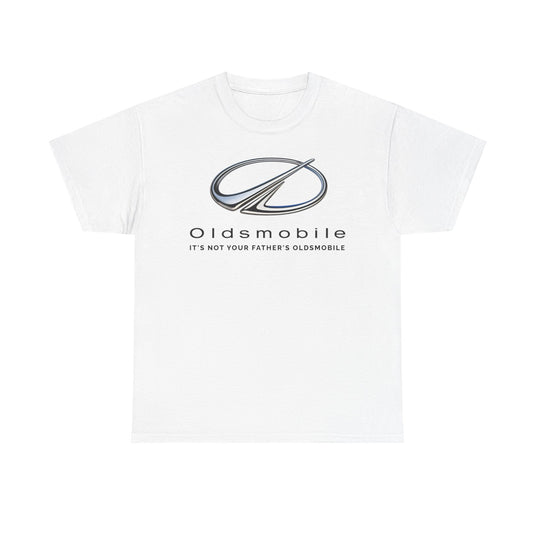 Oldsmobile It's Not Your Father's Oldsmobile Chrome Logo T-shirt