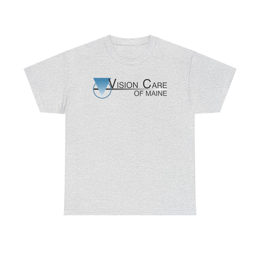 Vision Care of Maine T-Shirt Defunct Optometry Bankrupt Company Logo Tee